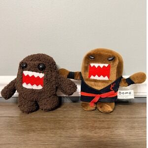 Domo Kun Plush Bundle Japanese Domo-Kun &‎ Martial Arts Lot of 2